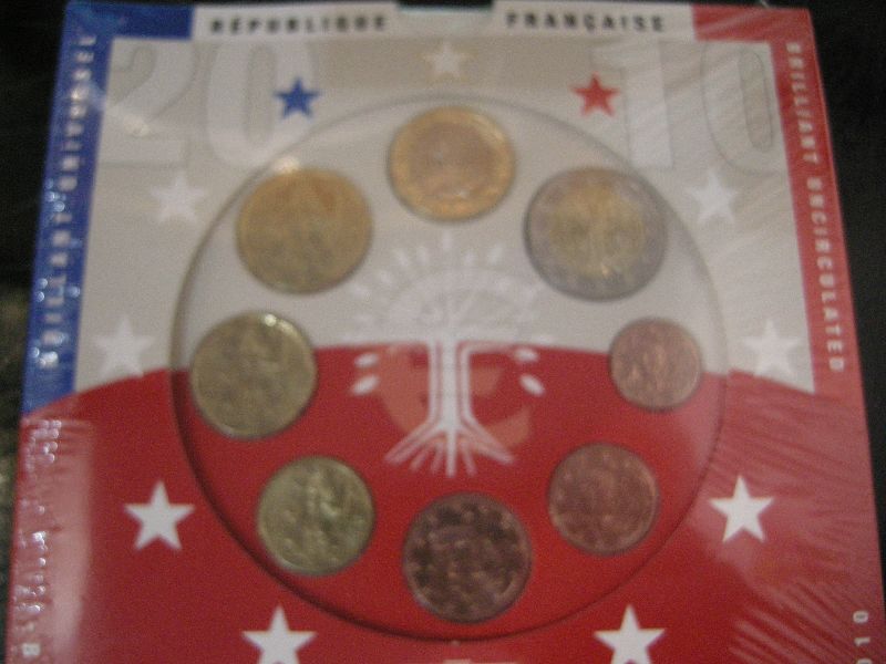 (afbeelding voor) BU set Frankrijk 2010